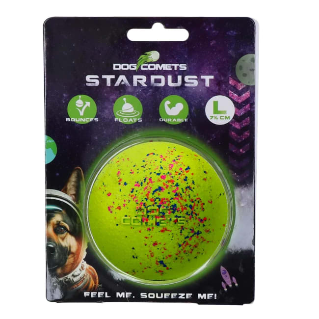 Dog Comets Stardust Green L