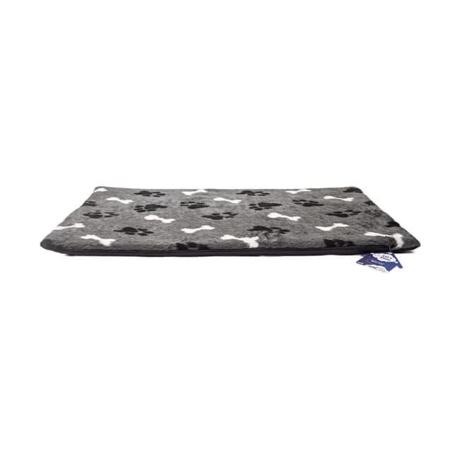 Let's Sleep Fluffy Floor Crate Cushion M Anthracite