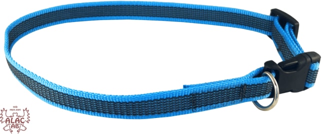 Alac VALPHALSBAND 2,0*35-55CM ANTIGLID LJUSBLÅ
