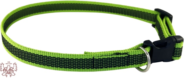 Alac VALPHALSBAND 2,0*35-55CM ANTIGLID NEONGRÖN
