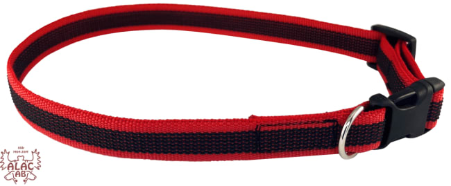 Alac VALPHALSBAND 2,0*35-55CM ANTIGLID RÖD
