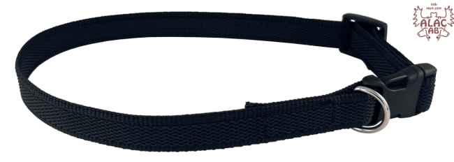 Alac VALPHALSBAND 2,0*35-55CM ANTIGLID SVART