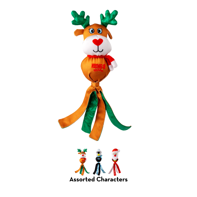 Juleleke KONG Holiday Wubba Ass. L