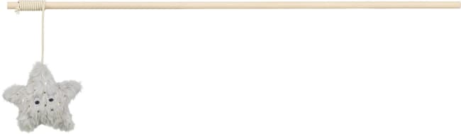 Juleleke Katt 924501 Fiskestang Stjerne i Plysj 48cm