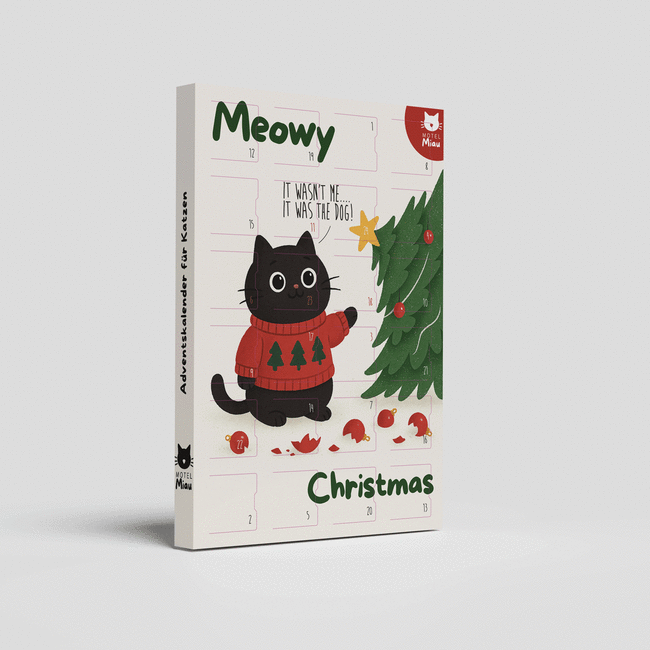 Julekalender Katt Pets-Best Meowy Christmas