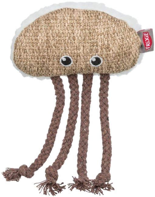 Katteleke 45673 Blekksprut i Stoff M/Tau og Catnip 14cm