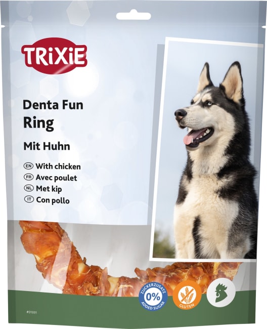 Tyggering Natur M/Kyllingfilè Ø20cm 225g (6stk)