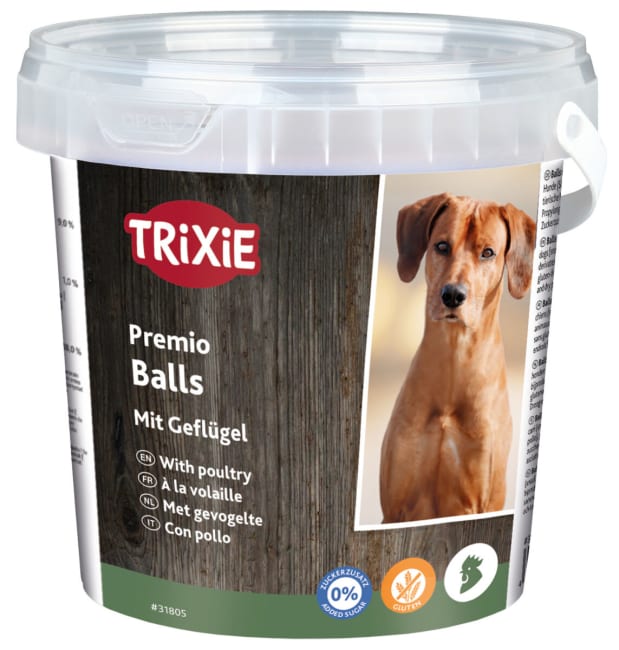 Trainer Snack Premio Fjærkre Baller 500g