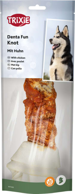 Tyggebein Natur M/Kyllingfilè 25cm 220g (6stk)