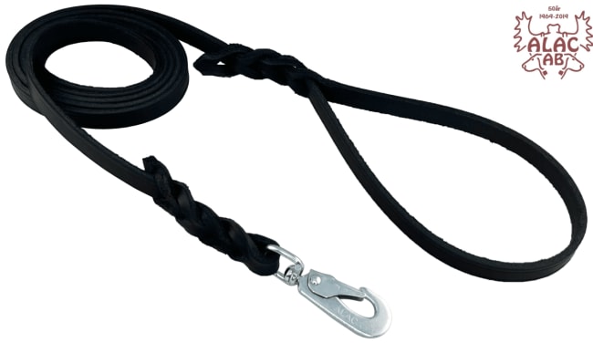 Alac KOPPEL LÄDER 1,2*180CM SVART ALACHAKE