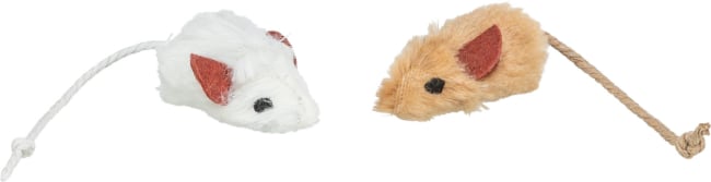 Katteleke 4503 Mus M/Bjelle M/Catnip 5cm (Sett M/6stk)