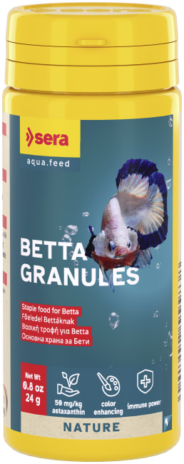 Fiskefor Sera Betta Granules Til Kampfisk 50ml/24g
