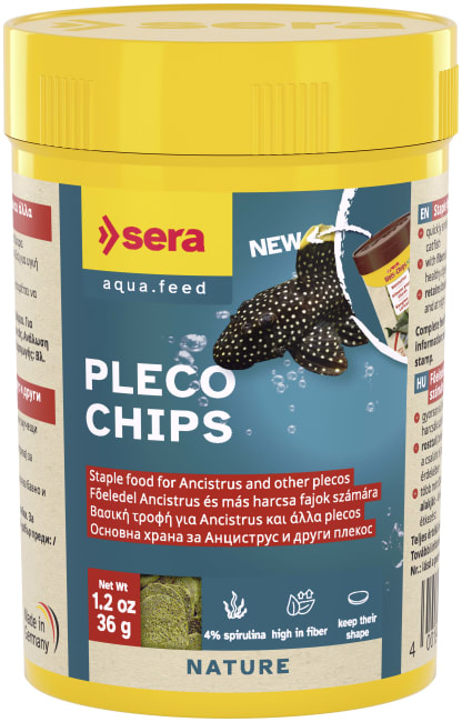 Fiskefor Sera Pleco Chips 100ml/36g