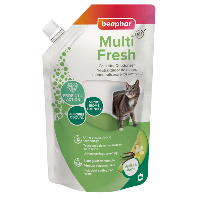 Beaphar Cat litter deodoriser multi vanilla dream 400g