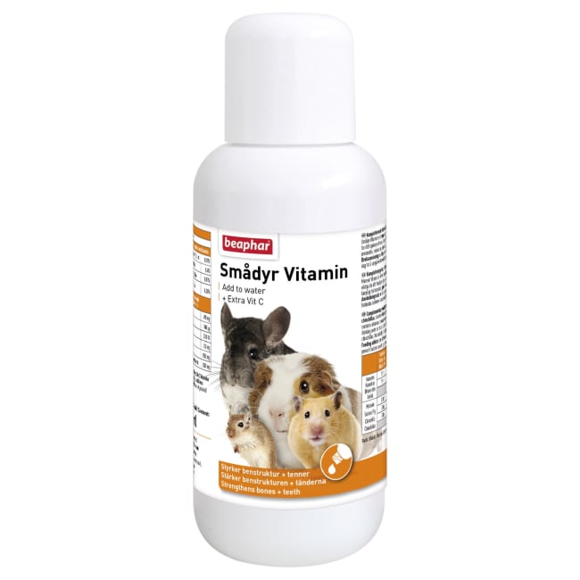 Beaphar Flytende vitaminer 100 ml Smådyr