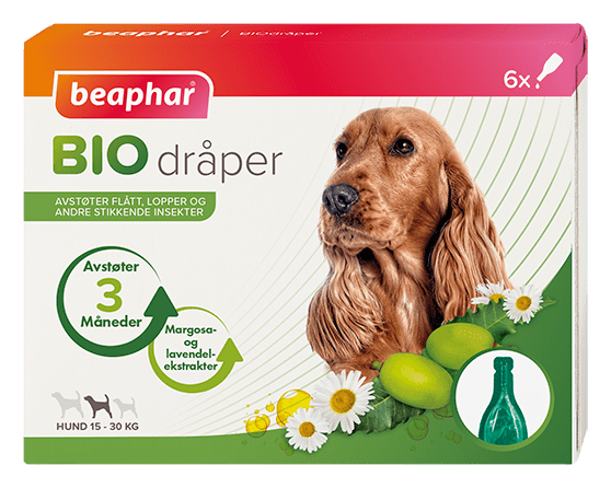 Beaphar Bio Spot On Hund 15-30 kg 6 x 1ml