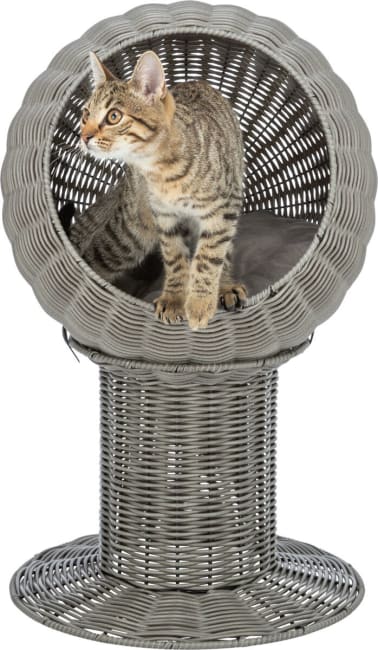 Kattehule 43221 Utemøbel i Polyrattan Ø:42cm/70cm Grå