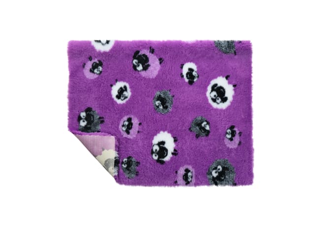 VetBed Nonslip Sau Lilla 150x100cm