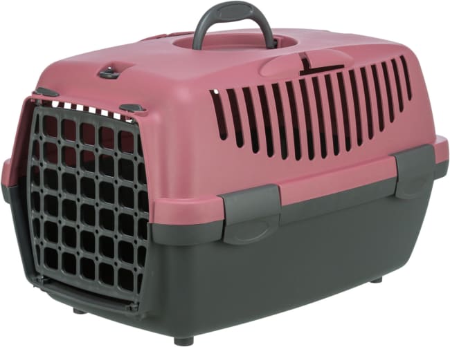 Transportk. Capri 1 XS Mørkegrå/Antikk Rosa 48x32x31cm Max 6Kg