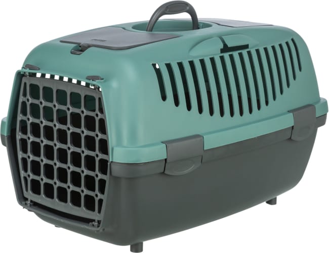 Transportk. Capri 2 XS/S Mørkegrå/Petrol 55x37x34cm Max 8Kg