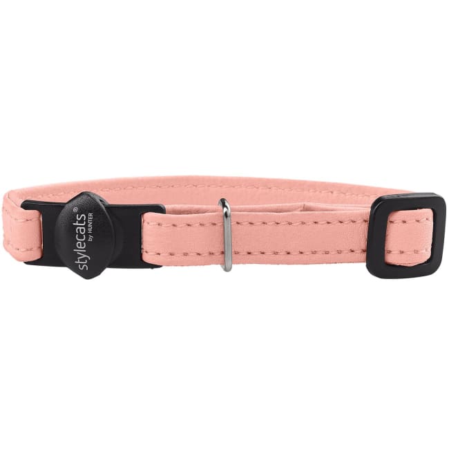 Collar Cat Luna Cowleather light pink