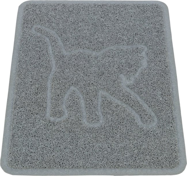 Kattebakke Teppe M/Katt 40402 Lysegrå 48x35cm
