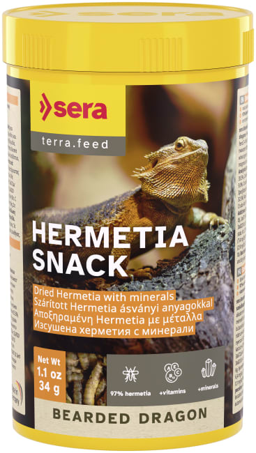 Sera Bearded Dragon Hermetia Snack 250ml/34g