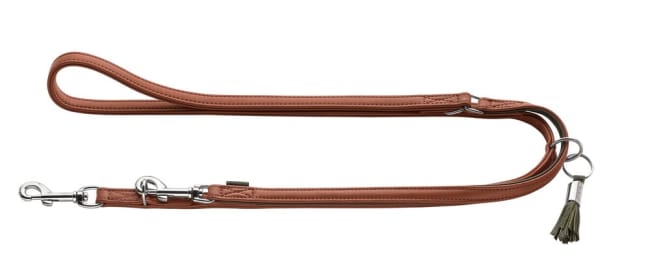 T-Leash Portofino 15/200 Cowleather cognac/olive green