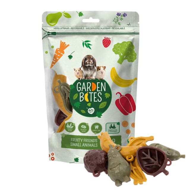 Garden Bites Fruity Friends Gnager 9stk 14cm 76g