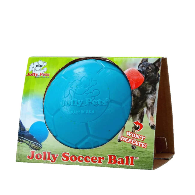 Jolly Soccer Ball 15cm Ocean Blå