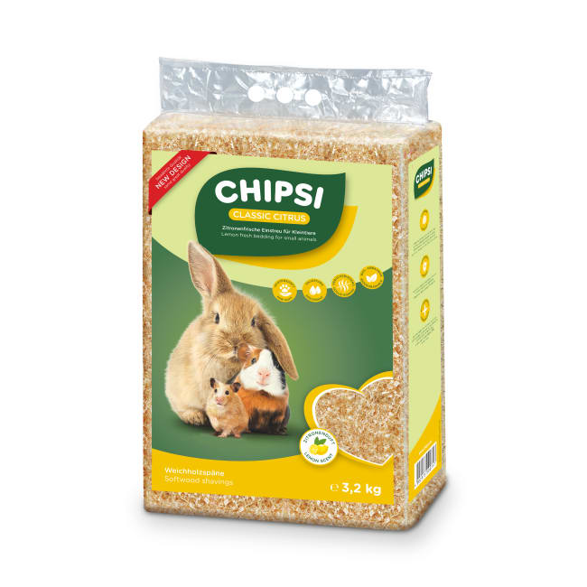 Chipsi Spon Sitrus 60l/3,2kg