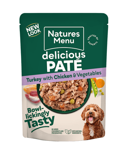 NM Pouches Hund Adult Kylling og Kalkun 300g (8stk)