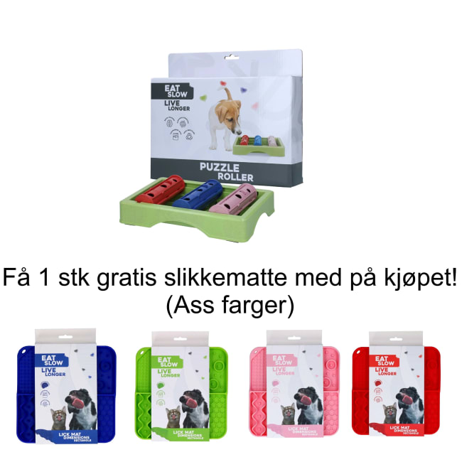 Eat Slow Live Longer Puzzle Roller