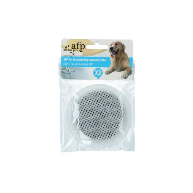 AFP Lifestyle 4 Pets Fountain Replacement Filter 2pk