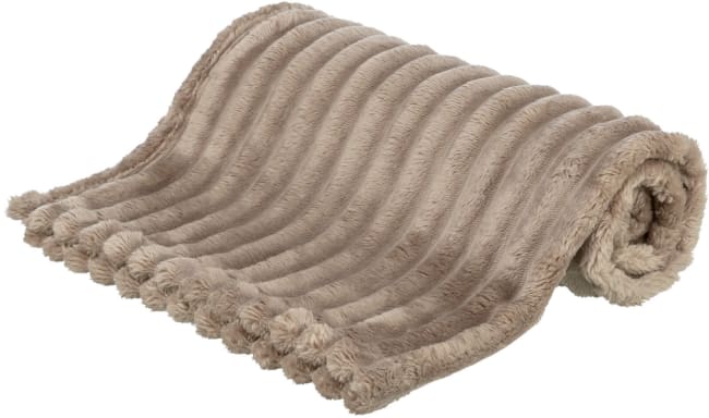 Hundeteppe 373995 Soft Edition Lonni Plysj Lysebrun 150x100cm