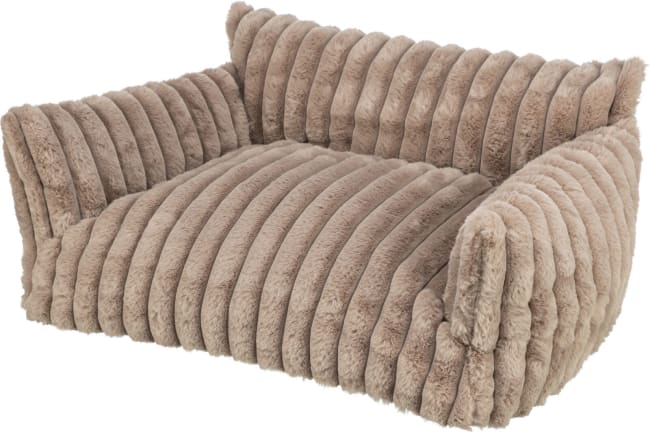 Hundeseng 373971 SOFT Edition Lonni Sofa Plysj 80x60cm Lysebrun