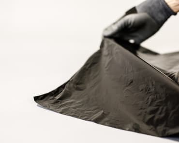 Embossed Black Plastic Mulch