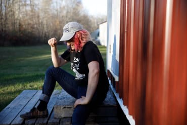 Organic Baseball Hat - Charcoal - Deep Harvest Farm