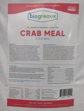 Biogreaux Crab Shell 4-4-0 18% Ca