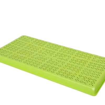 Lime Shallow Heavy-Duty Mesh Tray