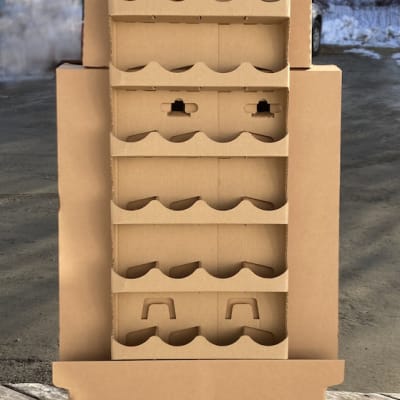 Cardboard Seed Rack