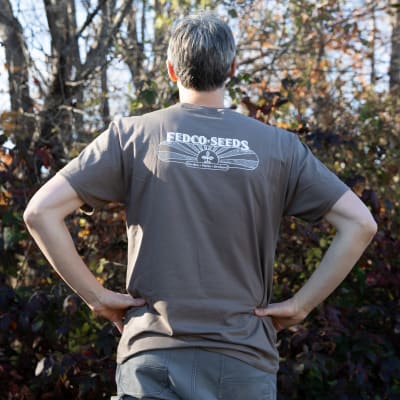 Taters Gonna Tate Straight-Cut Tee,  Brown