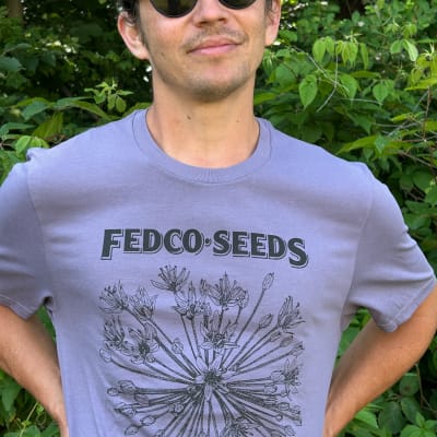 Purple Blooming Allium Tee