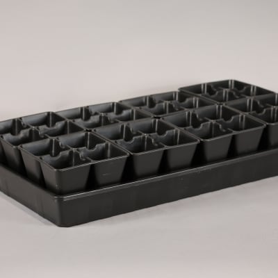 Black Air Pruning Tray 4-cell