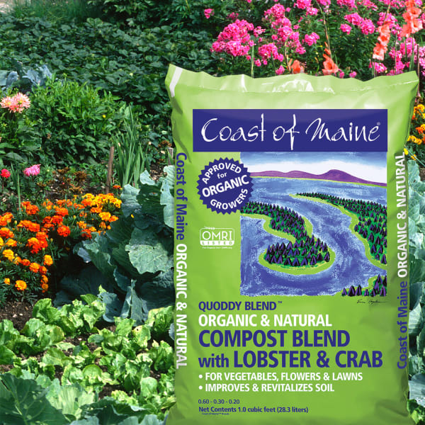 Coast of Maine Quoddy Blend™ Compost with Lobster & Crab