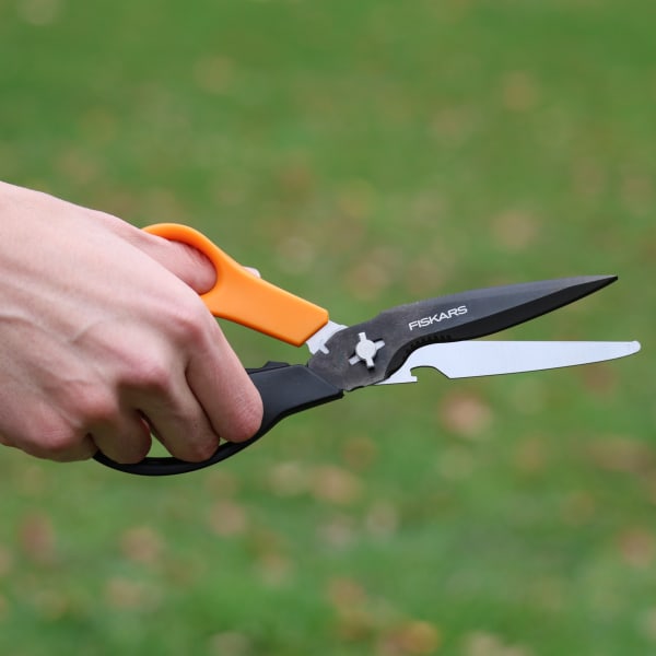 Multipurpose Garden Shears w/ Sharpener