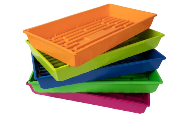 Mixed Color Bundle Mega-Duty Bottom Trays