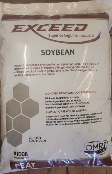 Exceed® Superior Legume Inoculant for Soybeans and Edamame