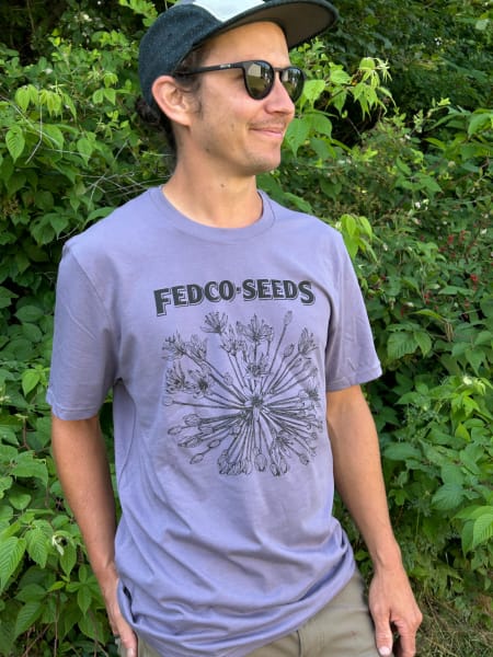 Purple Blooming Allium Tee