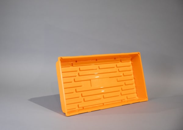 Orange Mega-Duty Bottom Tray